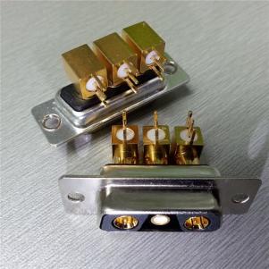 3V3 D-SUB Coaxial Connectors (RF) Female & Male